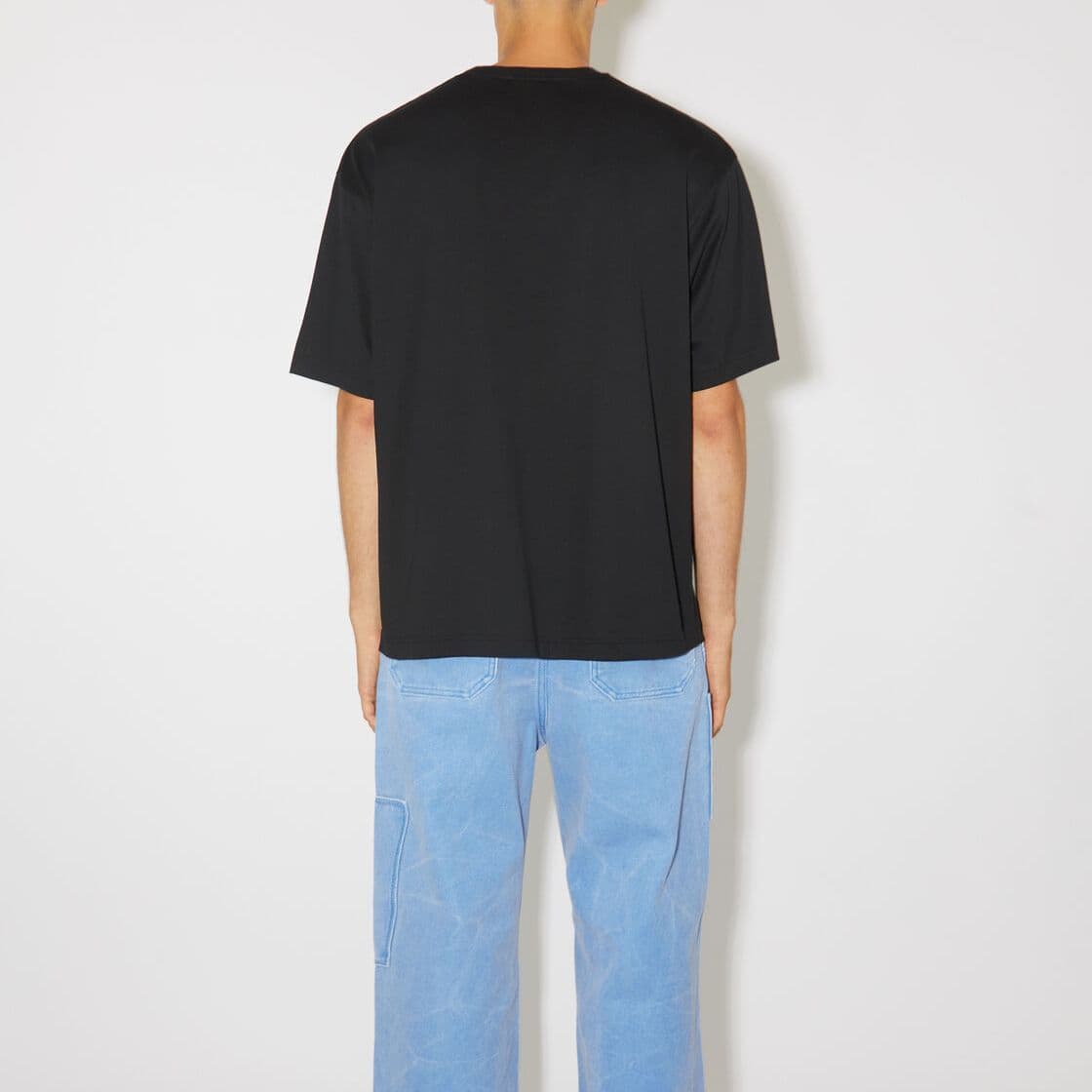Футболка Acne Studios Face T-Shirt Black - изображение 3