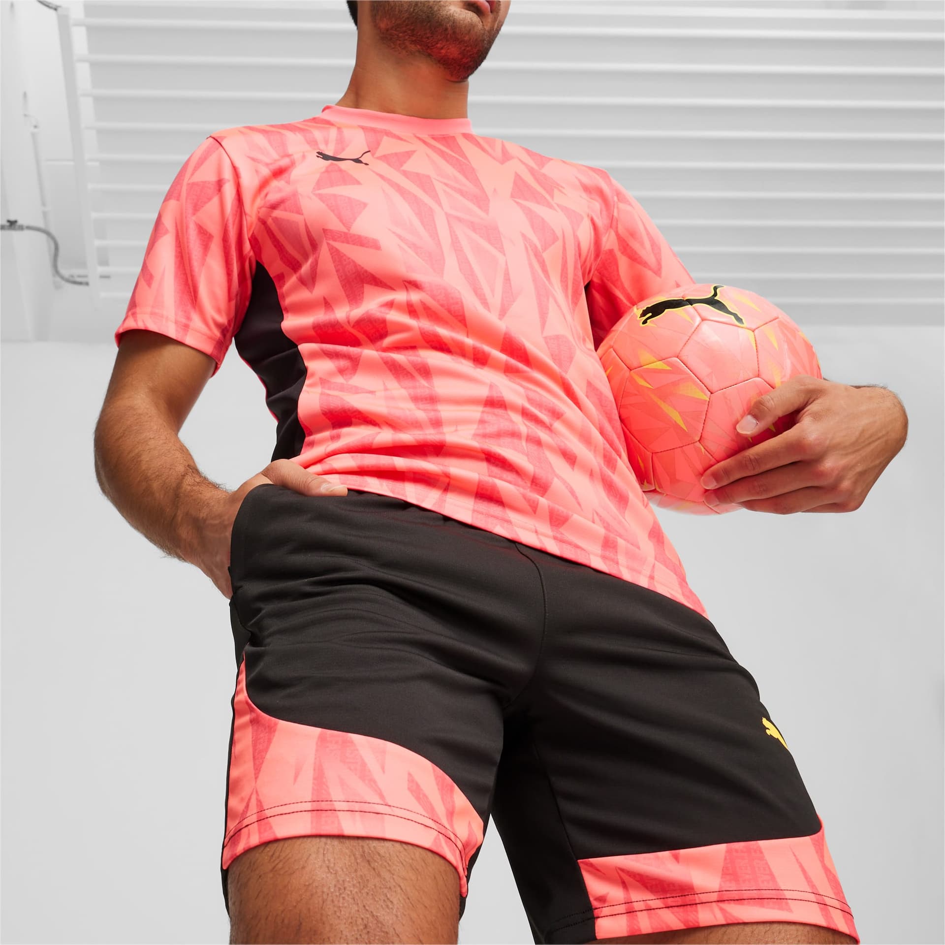Шорты PUMA individualFINAL logo - изображение 5