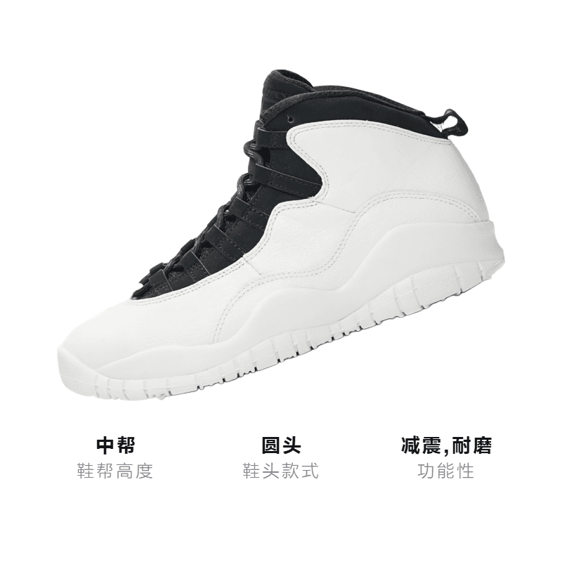 Кроссовки для баскетбола Jordan Air Jordan 10 Retro I m Back GS 2018 - изображение 3