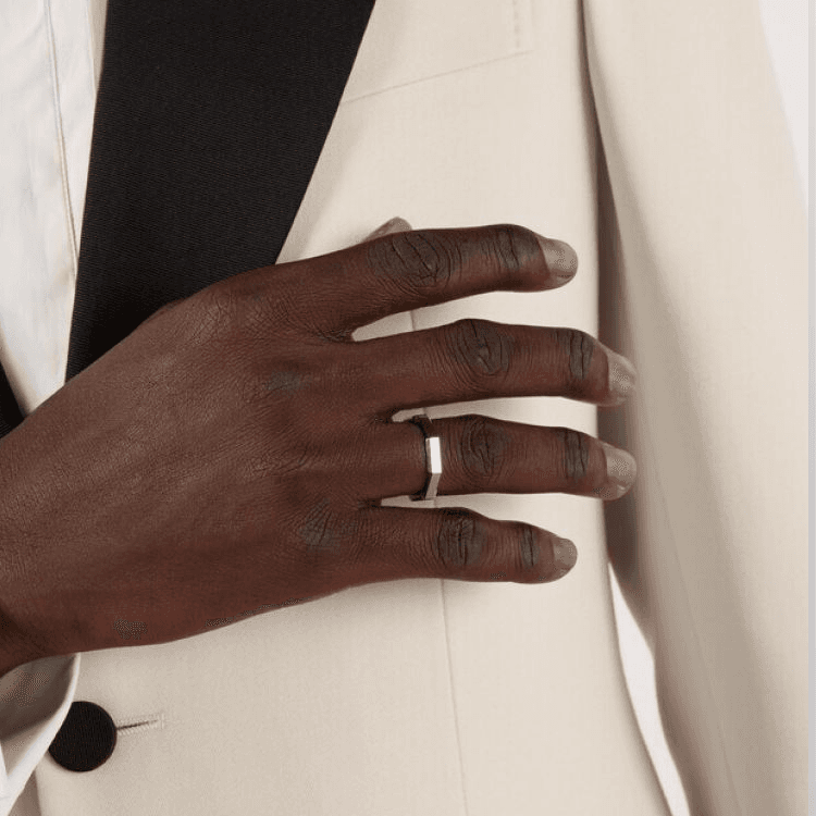 Кольцо Gucci 18K White Gold Ring - изображение 5