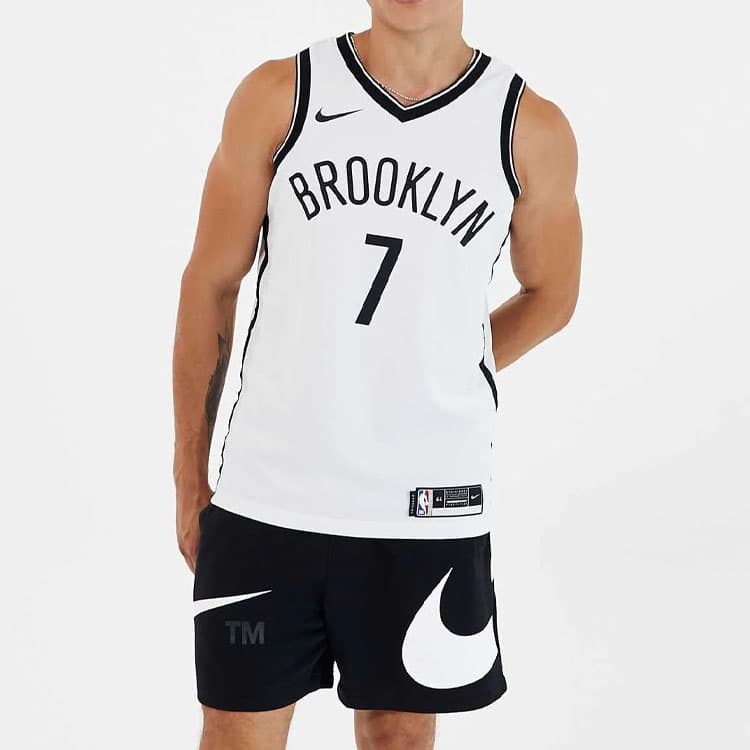 Баскетбольная майка Nike NBA SW 20-21 7 - изображение 5
