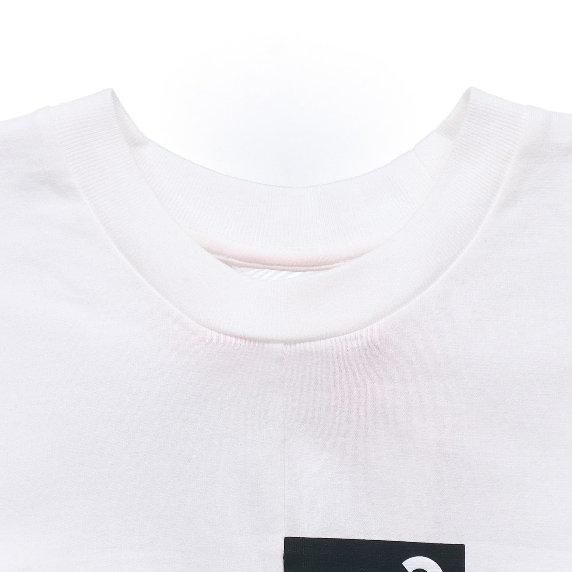 Футболка Supreme x Comme des Garcons SHIRT Split Box Logo Tee White - изображение 3