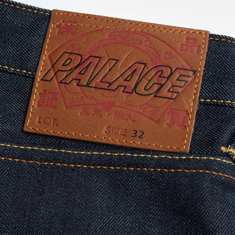 Джинсовые шорты PALACE x EVISU SS24 Logo Denim Shorts - изображение 3