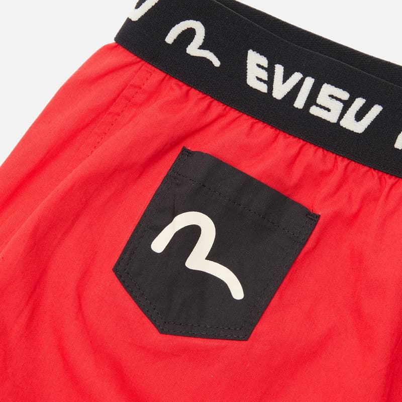 Трусы EVISU AW23 Boxer Briefs Red - изображение 4