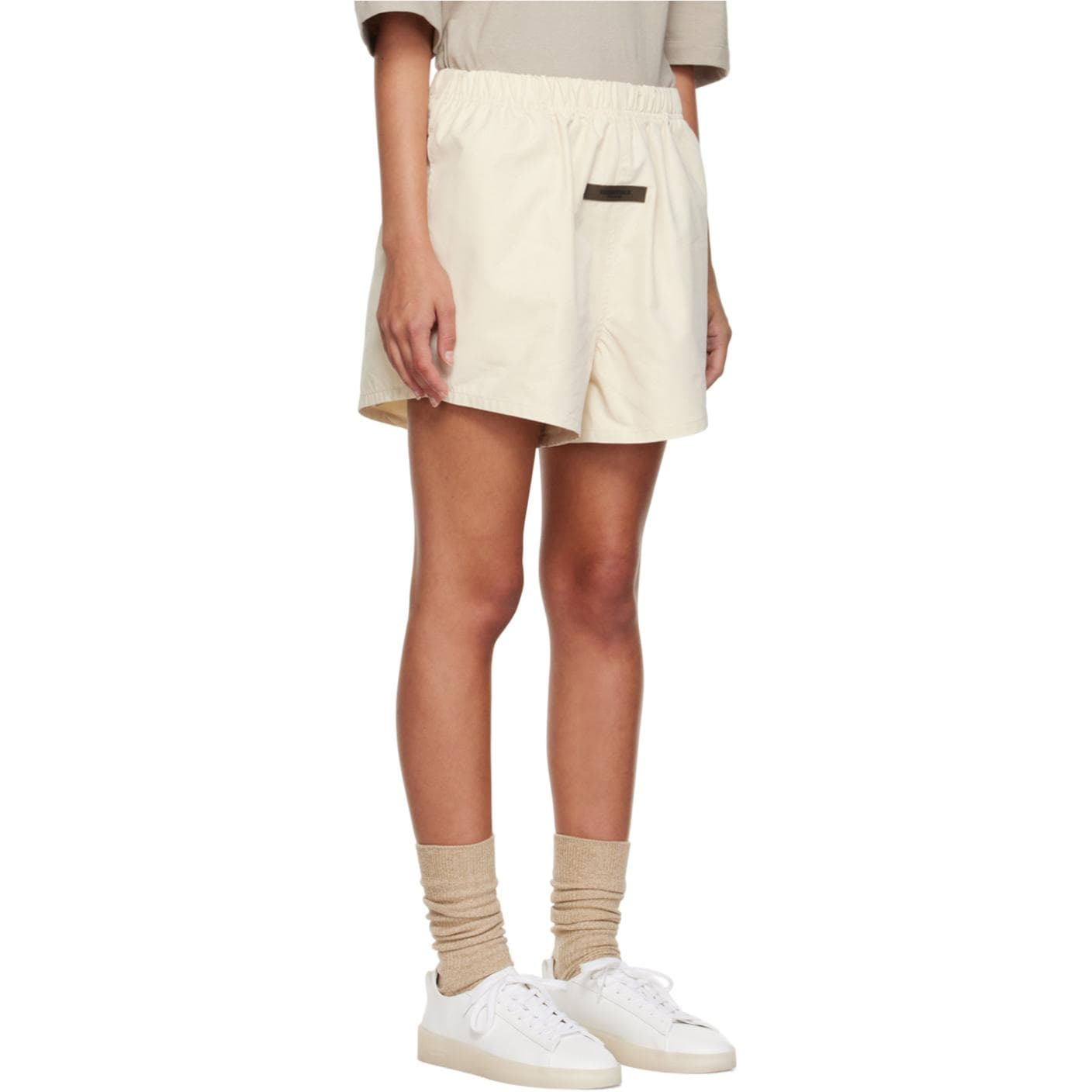 Шорты Fear of God Essentials Nylon Running Shorts Eggshell - изображение 4