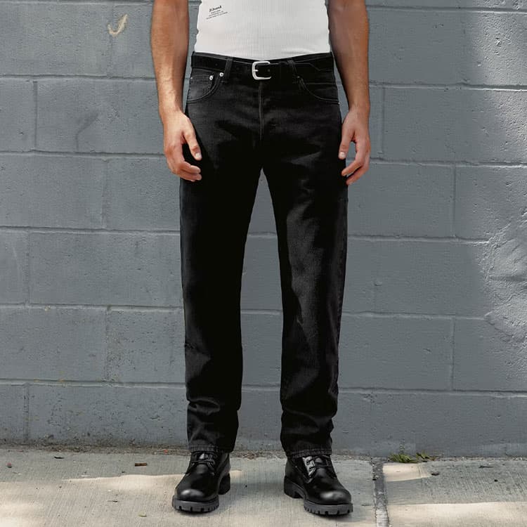 Штаны Levi's x JJJJound FW24 Black Jeans — фото 2