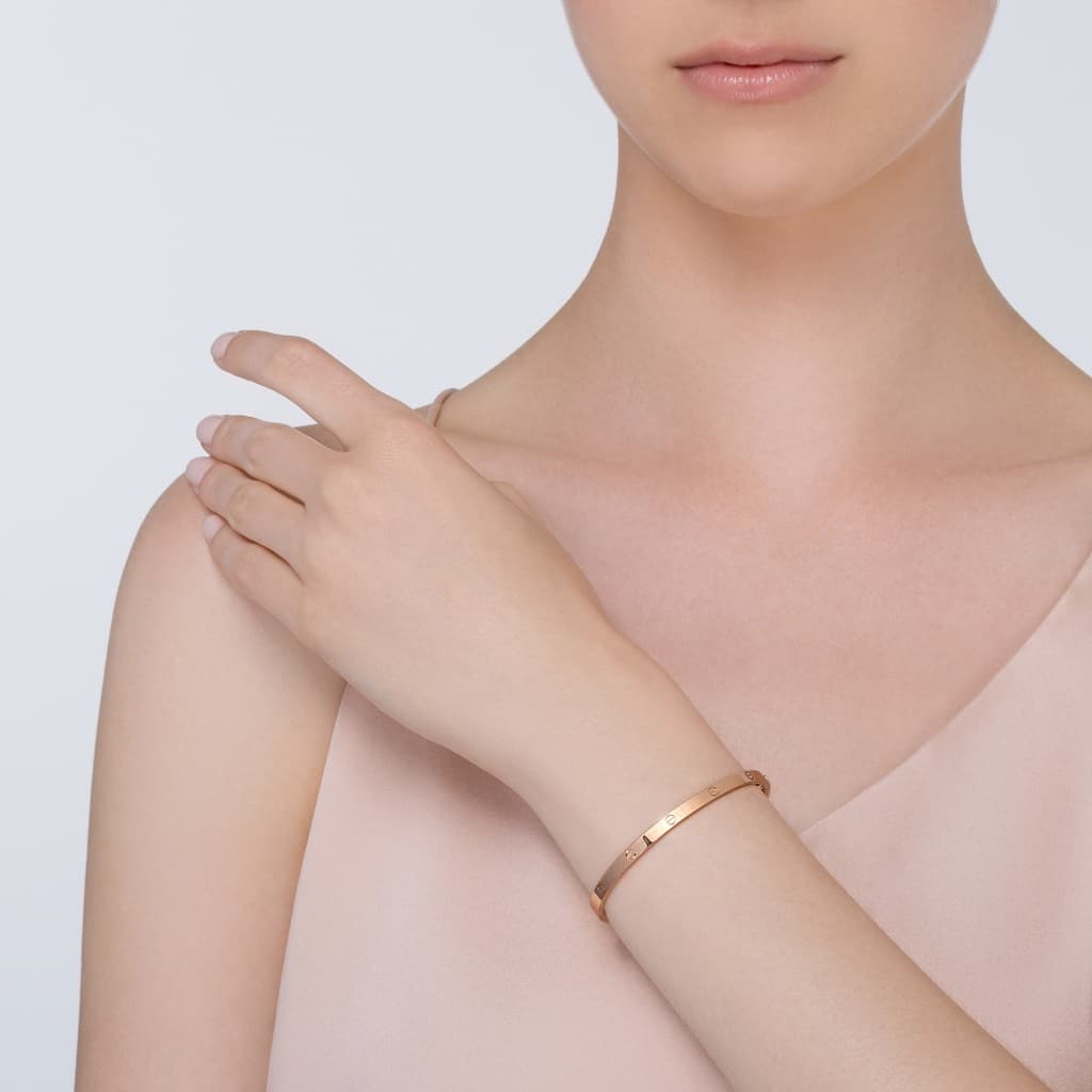 Браслет Cartier Love Bracelet 18K Rose Gold - изображение 4