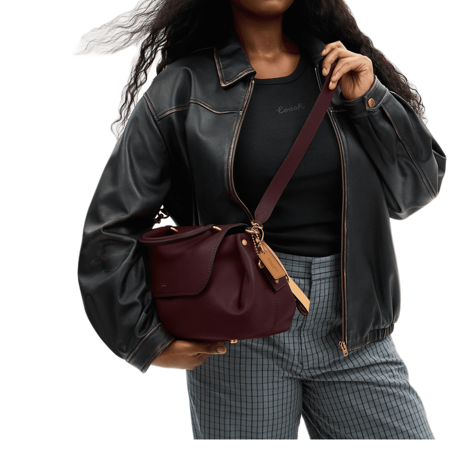 Сумка COACH SLOUCHY ROGUE 35 - изображение 10
