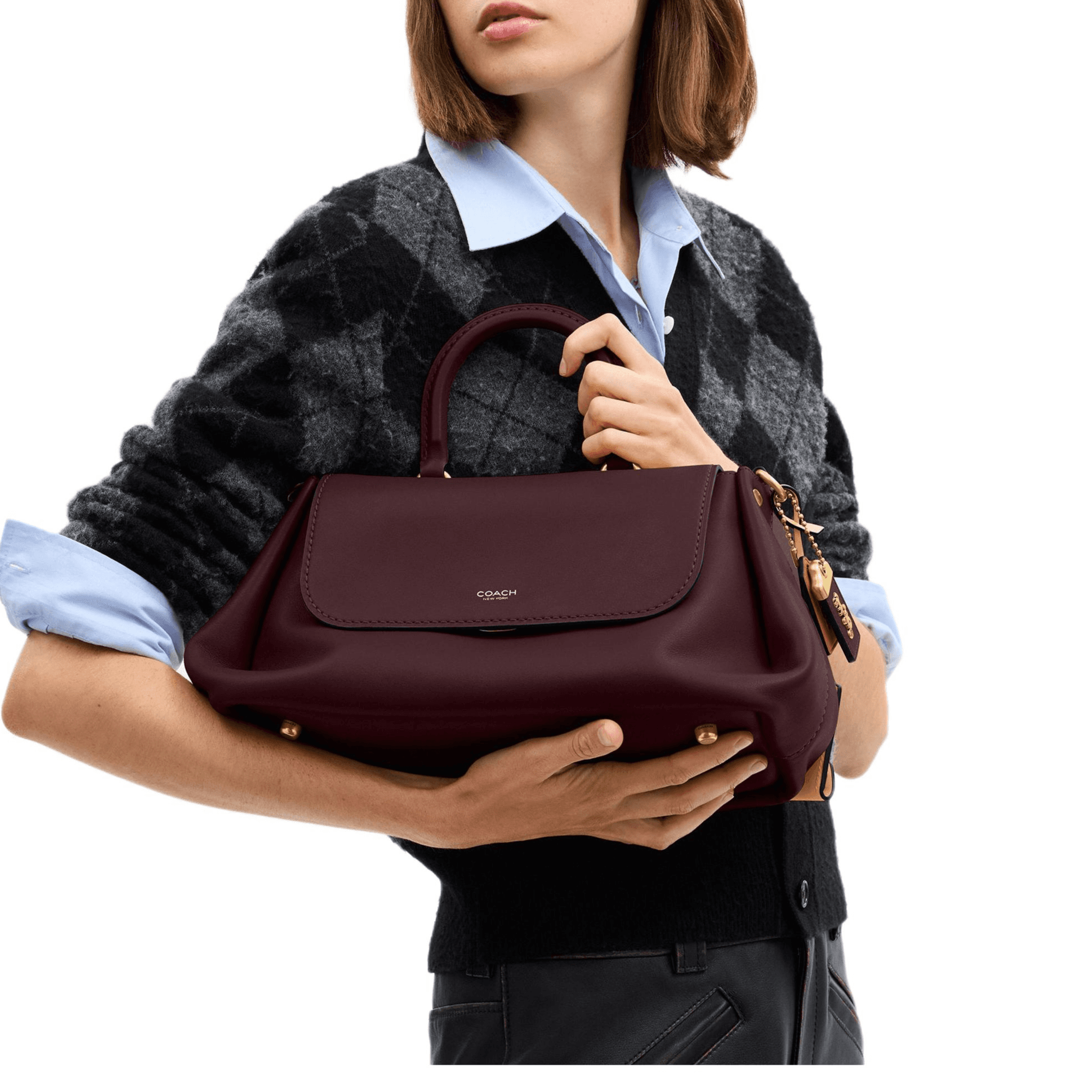 Сумка COACH SLOUCHY ROGUE 35 - изображение 11