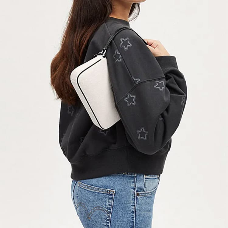 Мини-сумка COACH Nolita 19 White - изображение 4