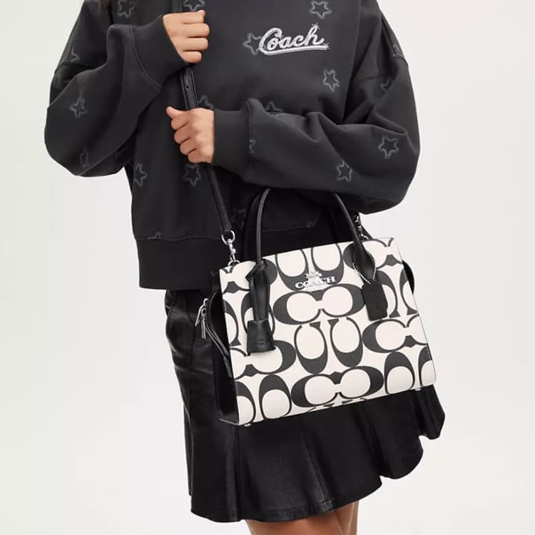 Сумка COACH Andrea 30 Logo Tote - изображение 4