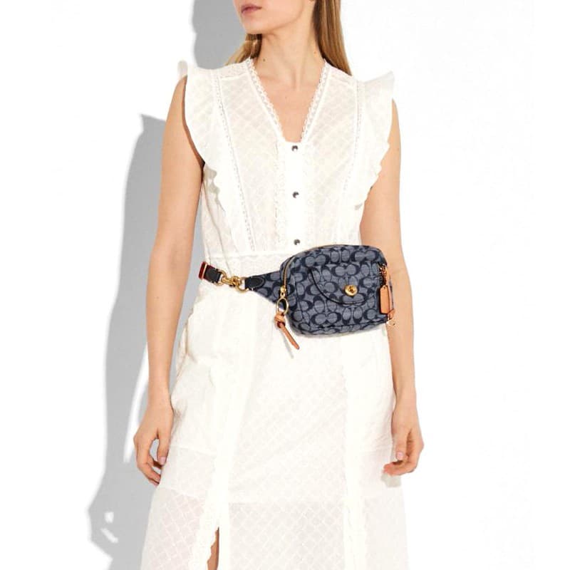 Поясная сумка COACH Cargo 18 Chambray - изображение 6