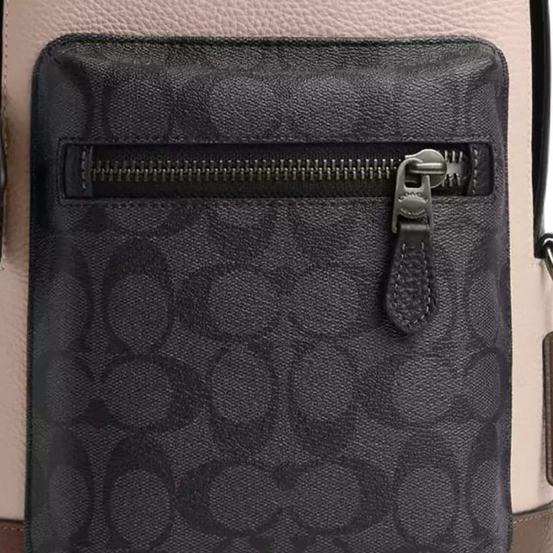 Нагрудная сумка COACH West Pack 19 Charcoal Gray - изображение 4