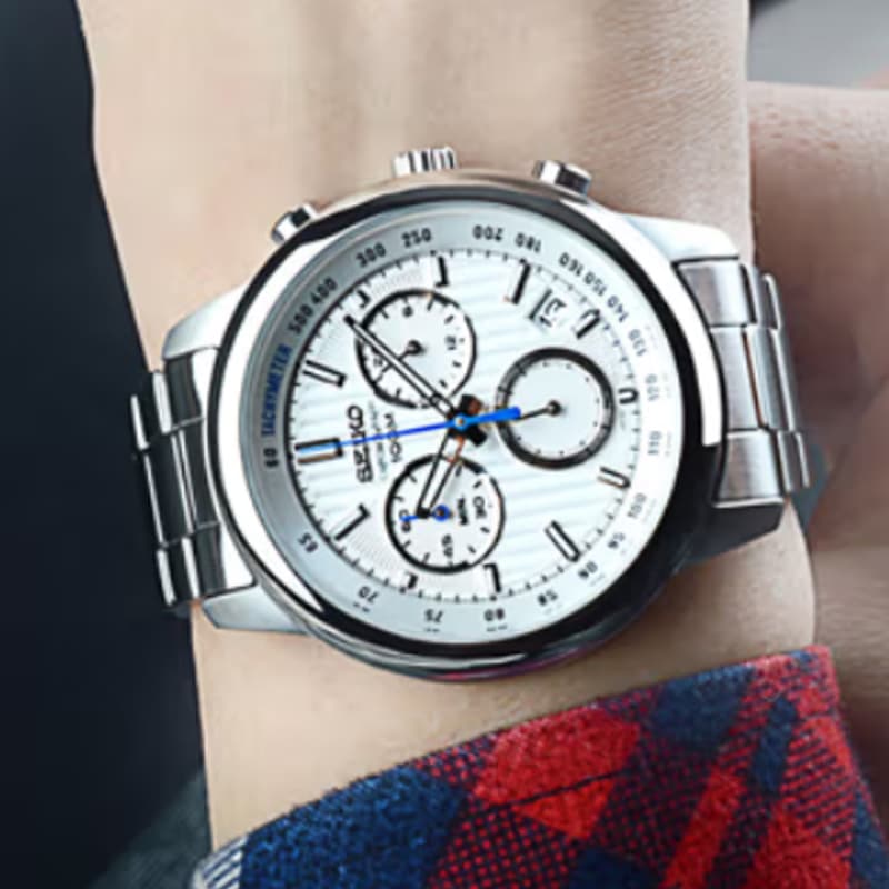 Часы SEIKOChronograph 100 40mm - изображение 2