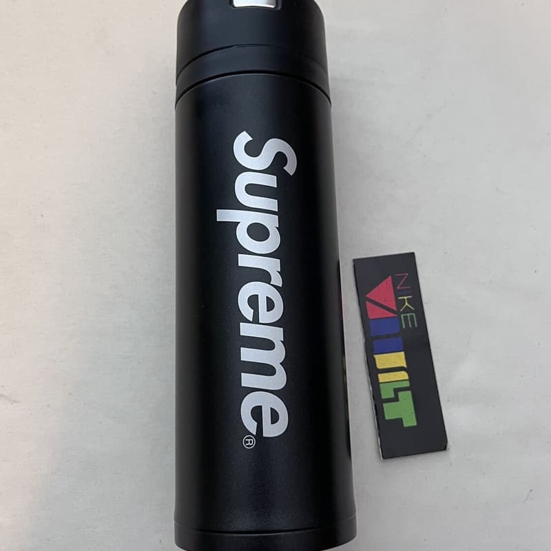 Supreme FW17 Zojirushi Stainless Steel Mug Black - изображение 2