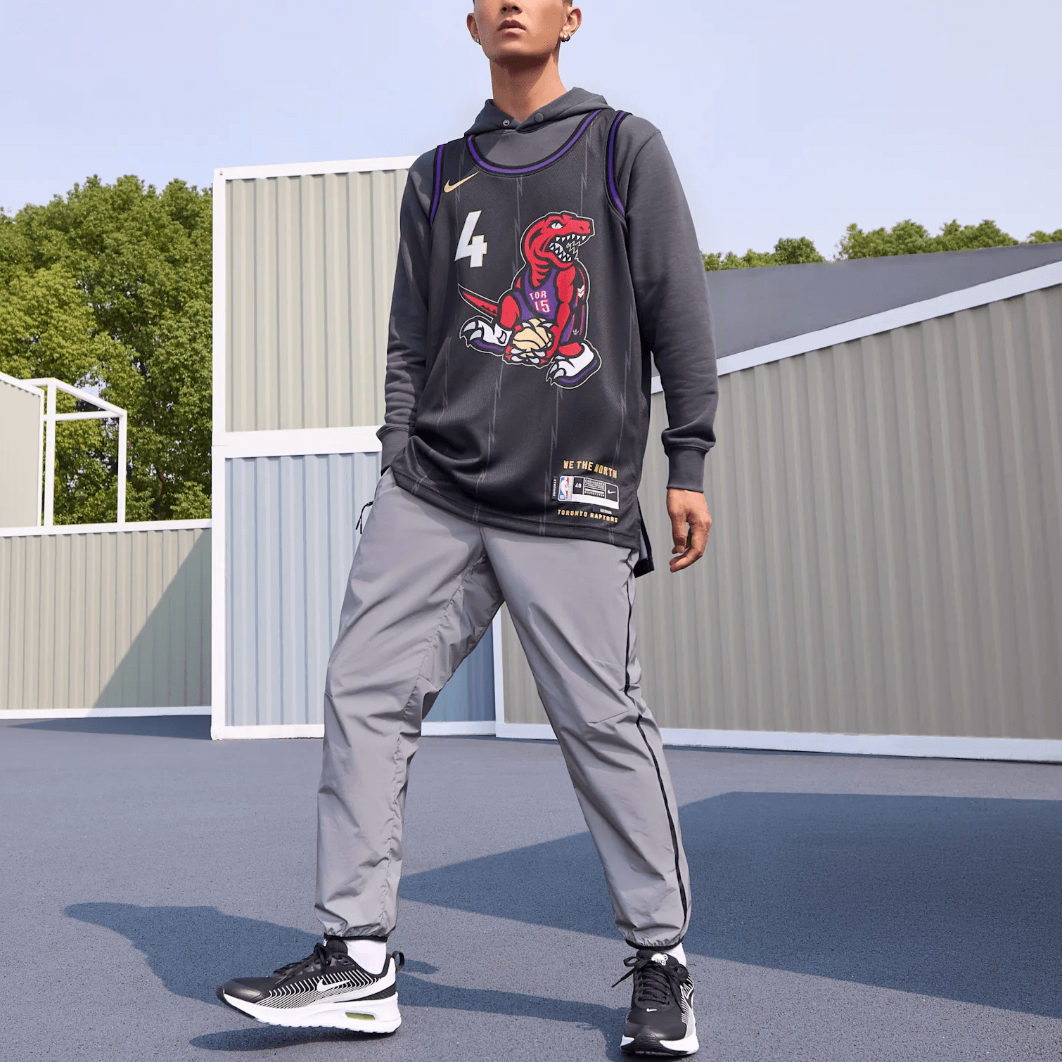Баскетбольная майка Nike x NBA Dri-Fit Toronto Raptors City Edition Jersey - изображение 4