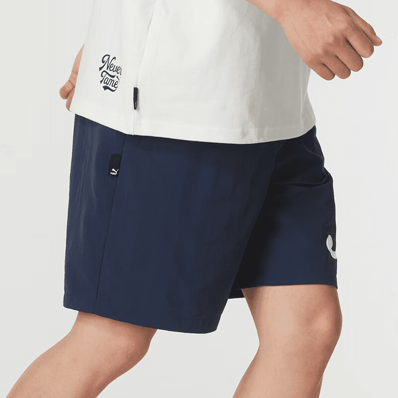 Шорты PUMA Casual Shorts Blue - изображение 4