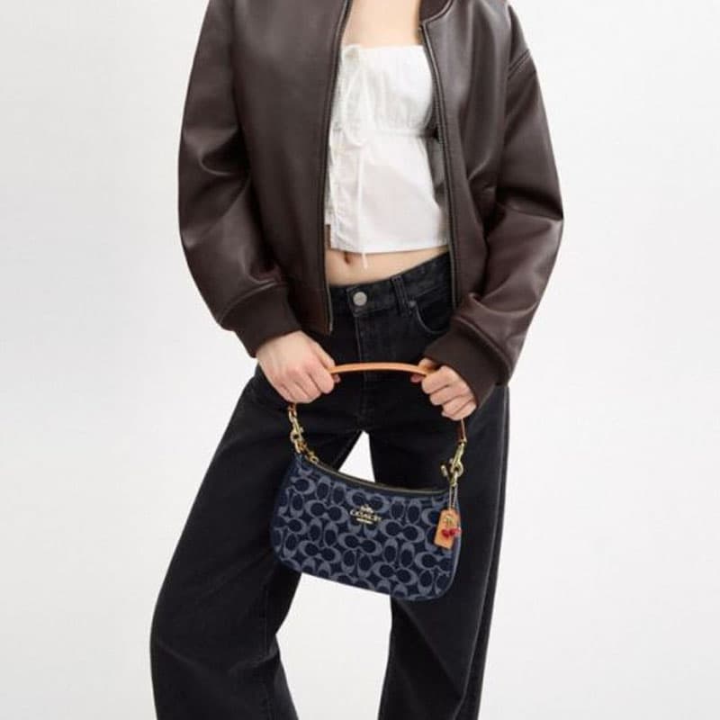 Мини-сумка COACH Teri 24 Denim Blue - изображение 4