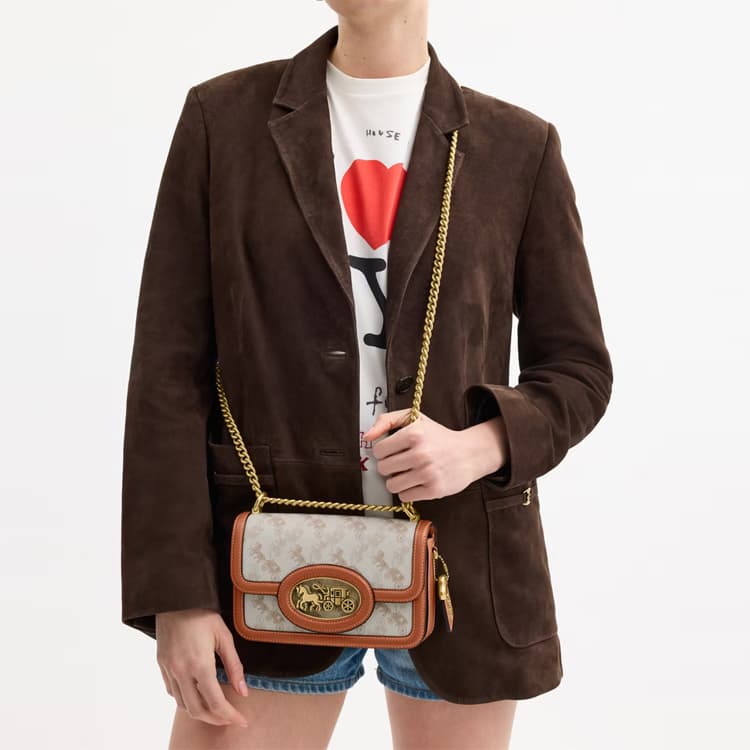 Сумка через плечо COACH Hero 21 Logo - изображение 6