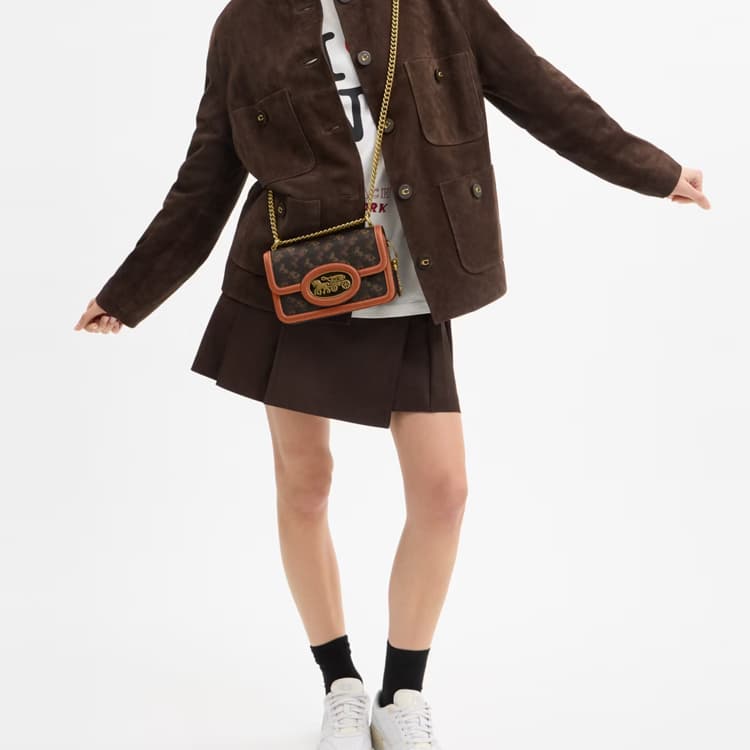Сумка через плечо COACH Hero 21 Logo - изображение 5