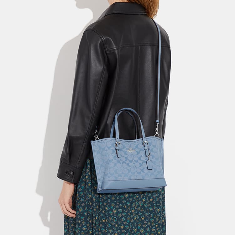 Сумка COACH Mollie 25 Chambray - изображение 5