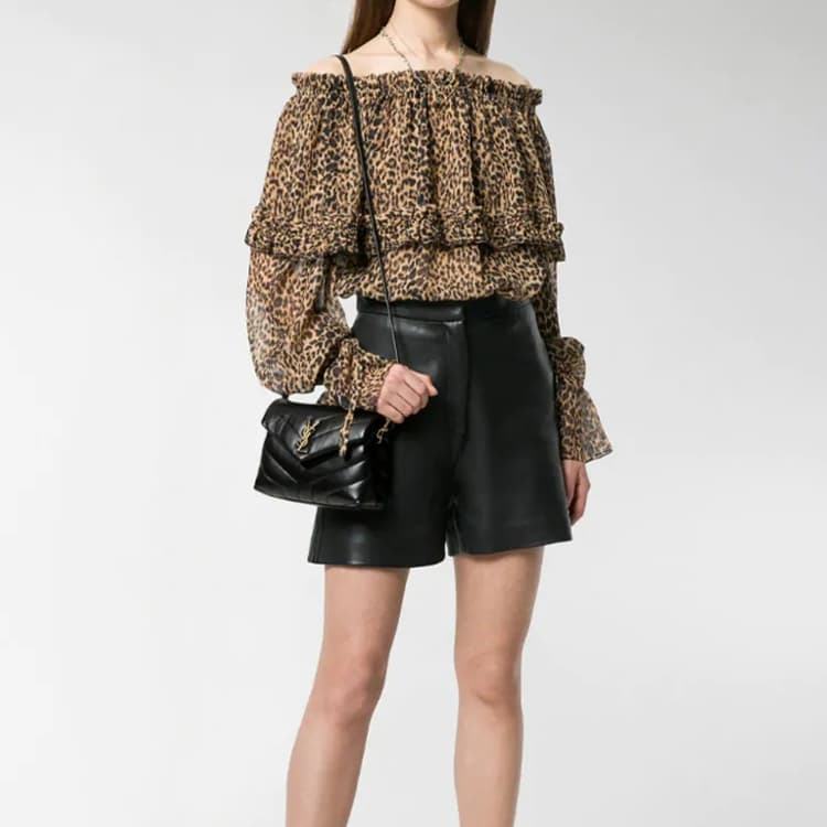 Мини-сумка Saint Laurent Loulou Toy - изображение 11