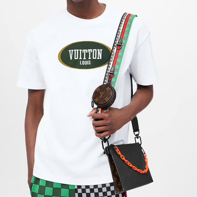 Сумка через плечо Louis Vuitton Virgil Tribute Round Bag Black - изображение 6