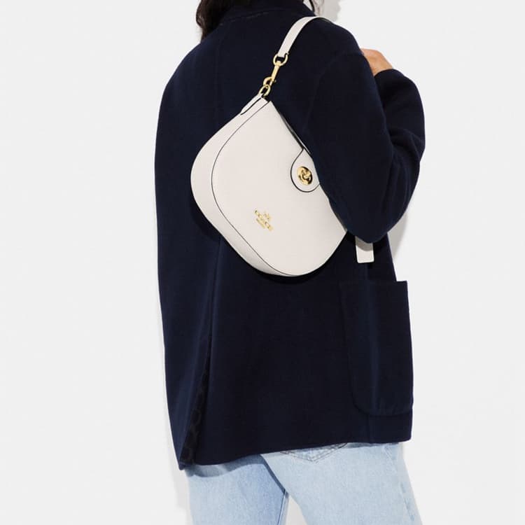 Мини-сумка COACH Ella Hobo 26 White - изображение 4