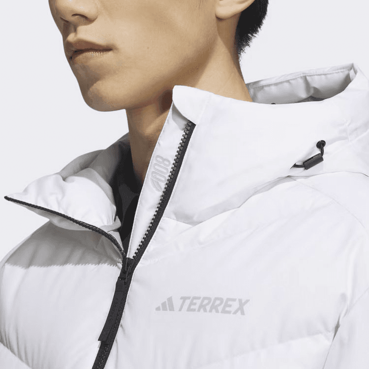 Зимняя куртка adidas Goose Down Jacket White - изображение 6