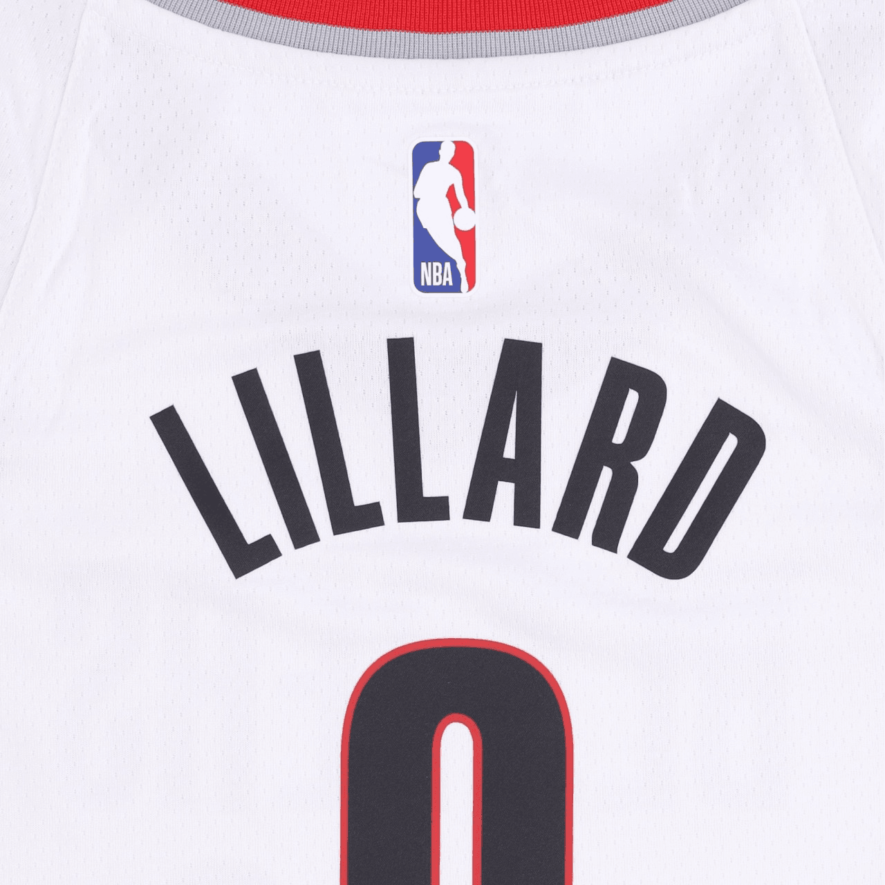 Баскетбольная майка Nike NBA Jersey Trail Blazers Lillard 0 White - изображение 3