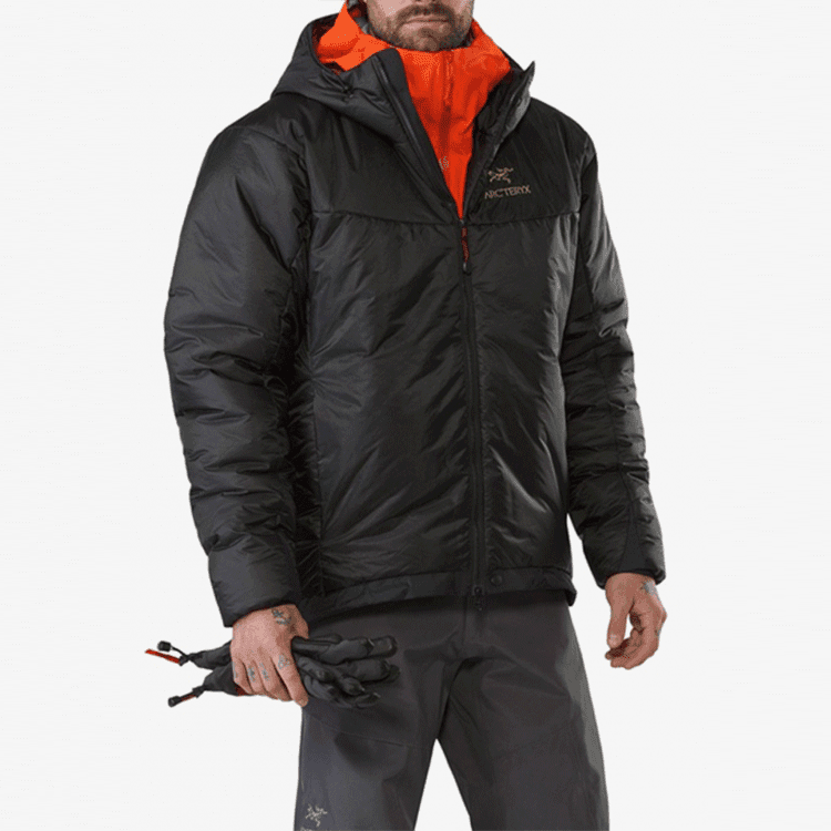 Зимняя куртка пуховик Arcteryx Dually Belay Parka - изображение 2