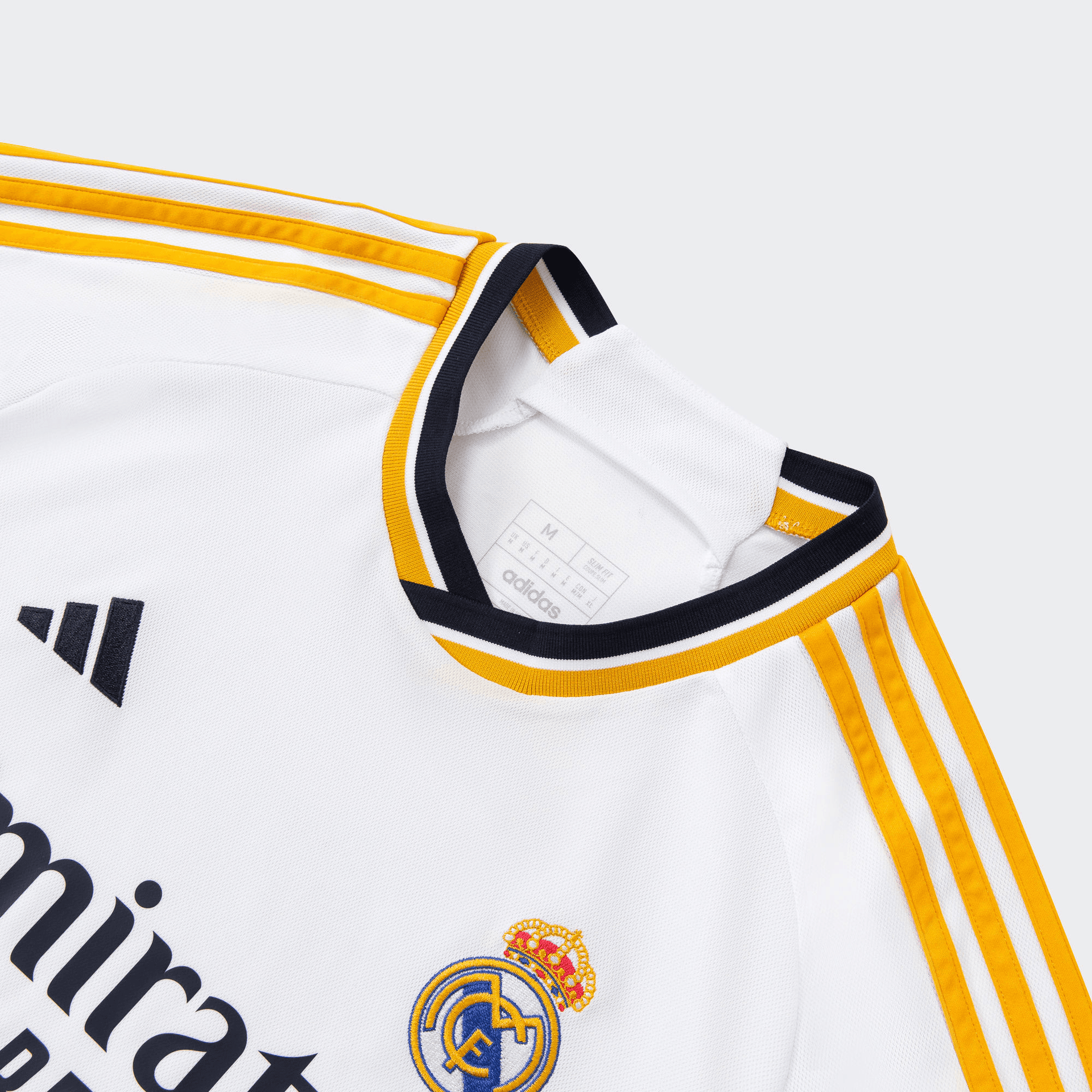adidas Real Madrid Long Sleeve Soccer Jersey White - изображение 6