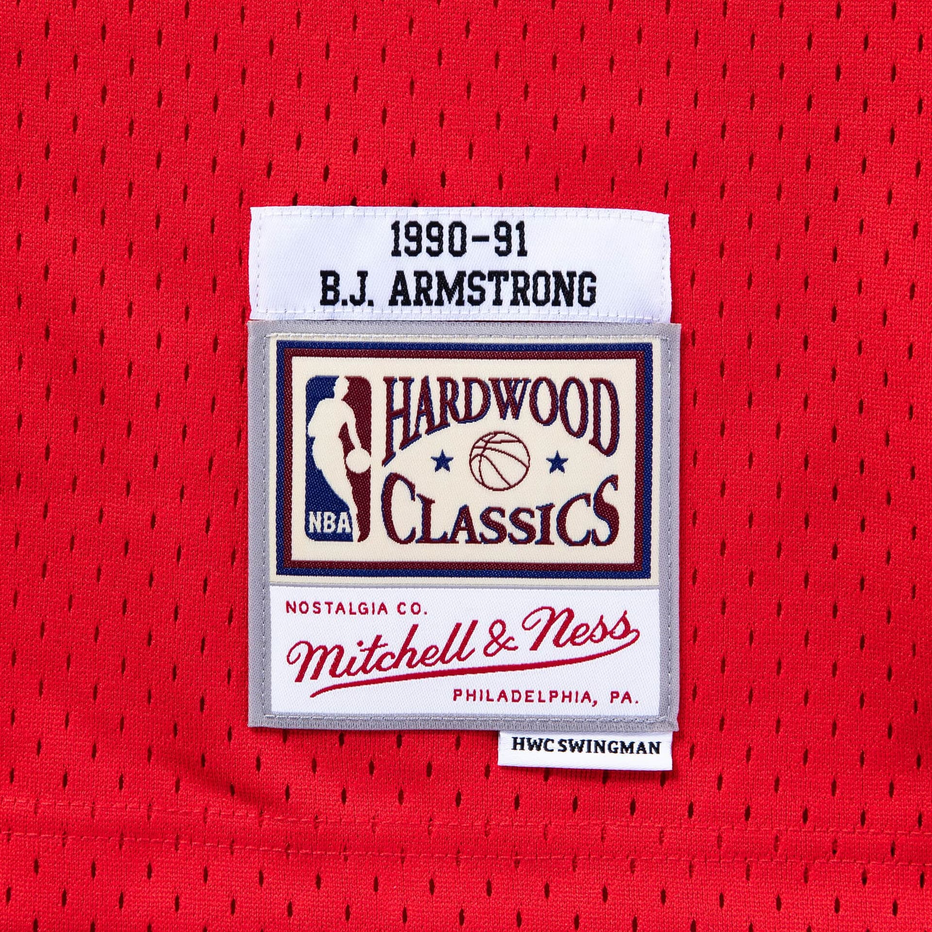 Баскетбольная майка Mitchell Ness NBA SW 1990-91 10 - изображение 3