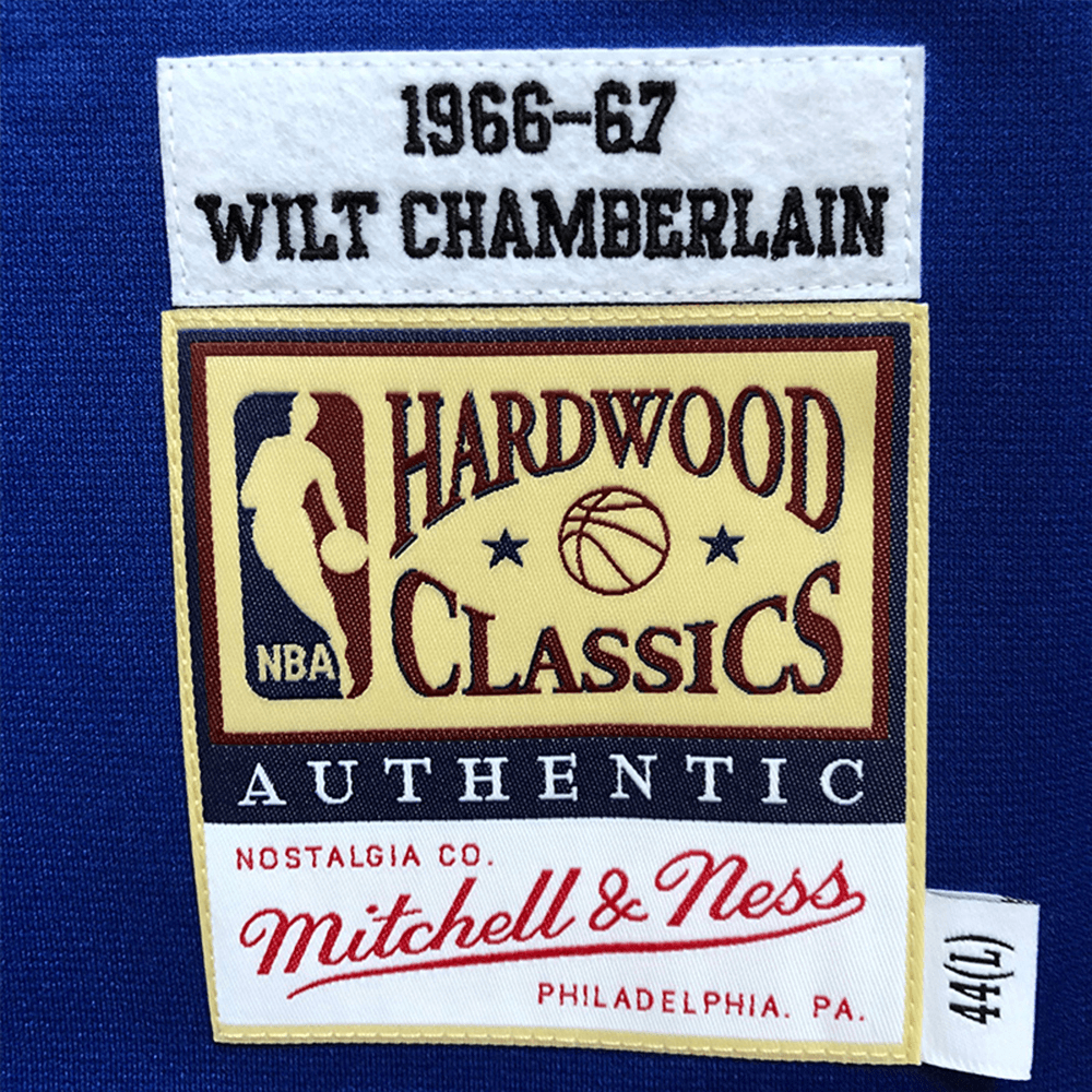 Баскетбольная майка Mitchell Ness NBA AU 66-67 76 13 - изображение 3