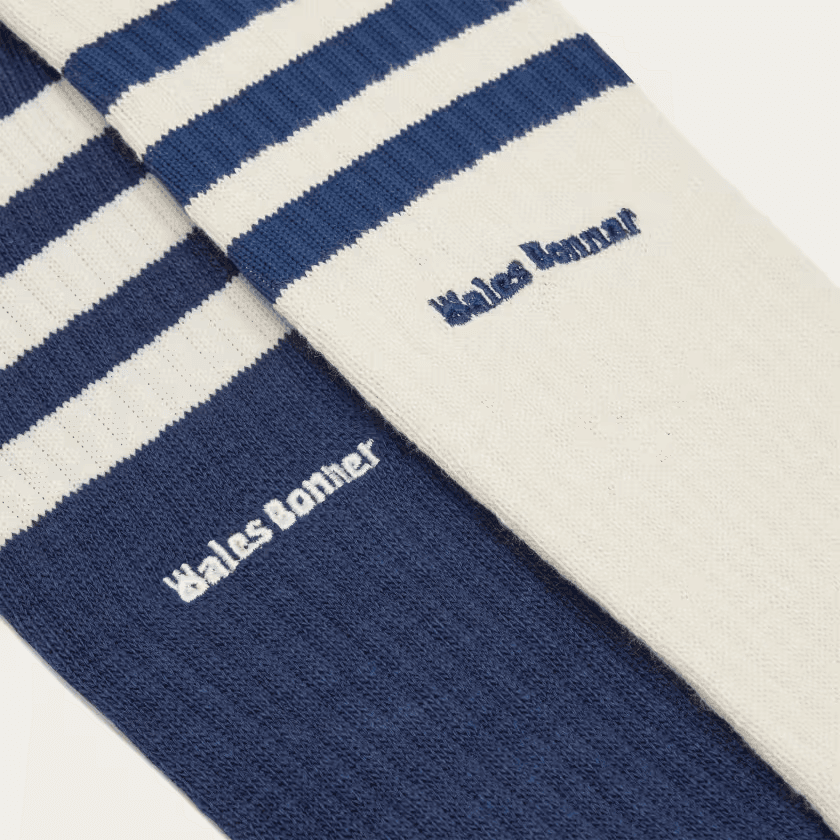 Носки adidas Logo Embroidered Stripe High Socks 2-Pack - изображение 3
