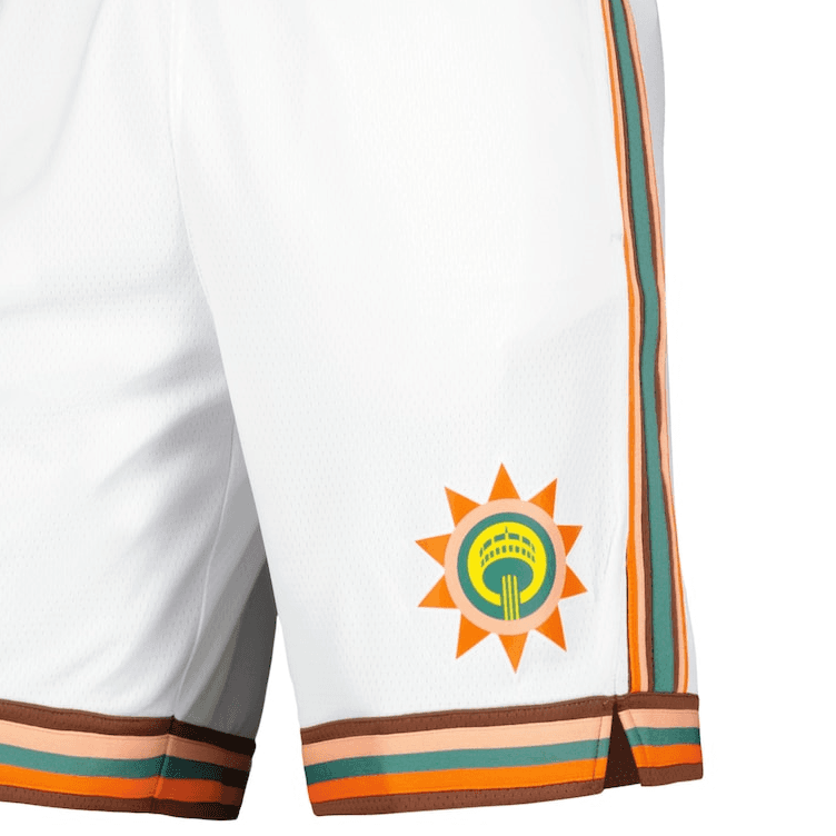 Баскетбольные шорты Nike San Antonio Spurs 2023/24 City Edition Swingman Shorts White - изображение 3