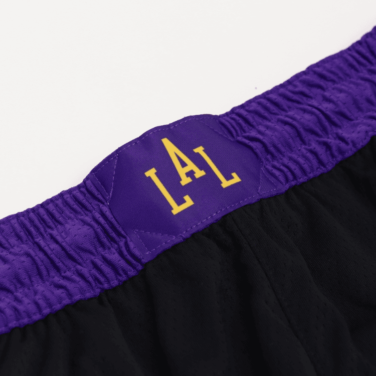Баскетбольные шорты Nike Los Angeles Lakers City Edition 2023/24 - изображение 4