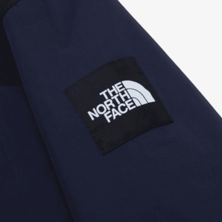 Демисезонная куртка The North Face Logo Print Zip Hoodie Navy Blue - изображение 5