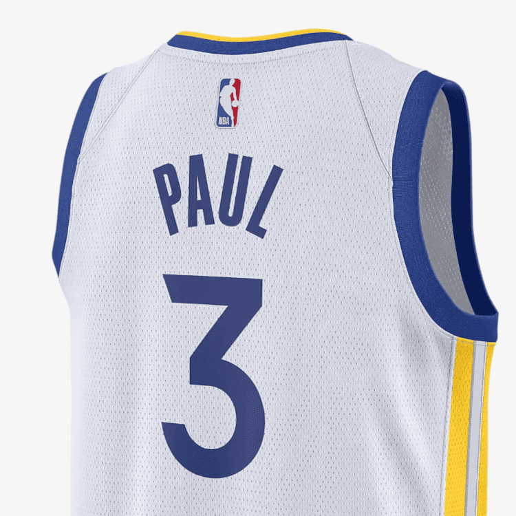 Баскетбольная майка Nike Dri-Fit NBA Jersey Association Edition Golden State Warriors White - изображение 4