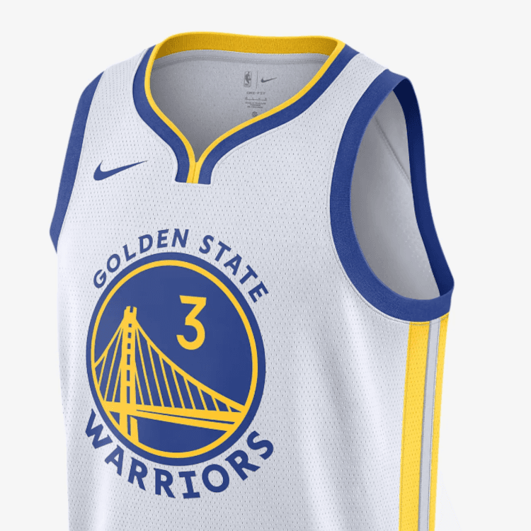 Баскетбольная майка Nike Dri-Fit NBA Jersey Association Edition Golden State Warriors White - изображение 3