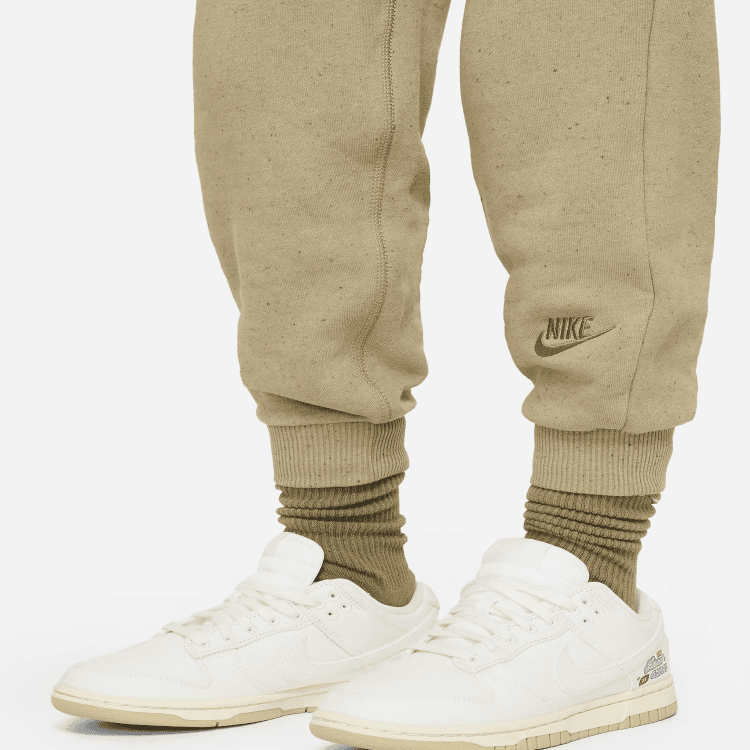 NIKE Хаки Kids Вязаные Тренировочные Брюки - изображение 4