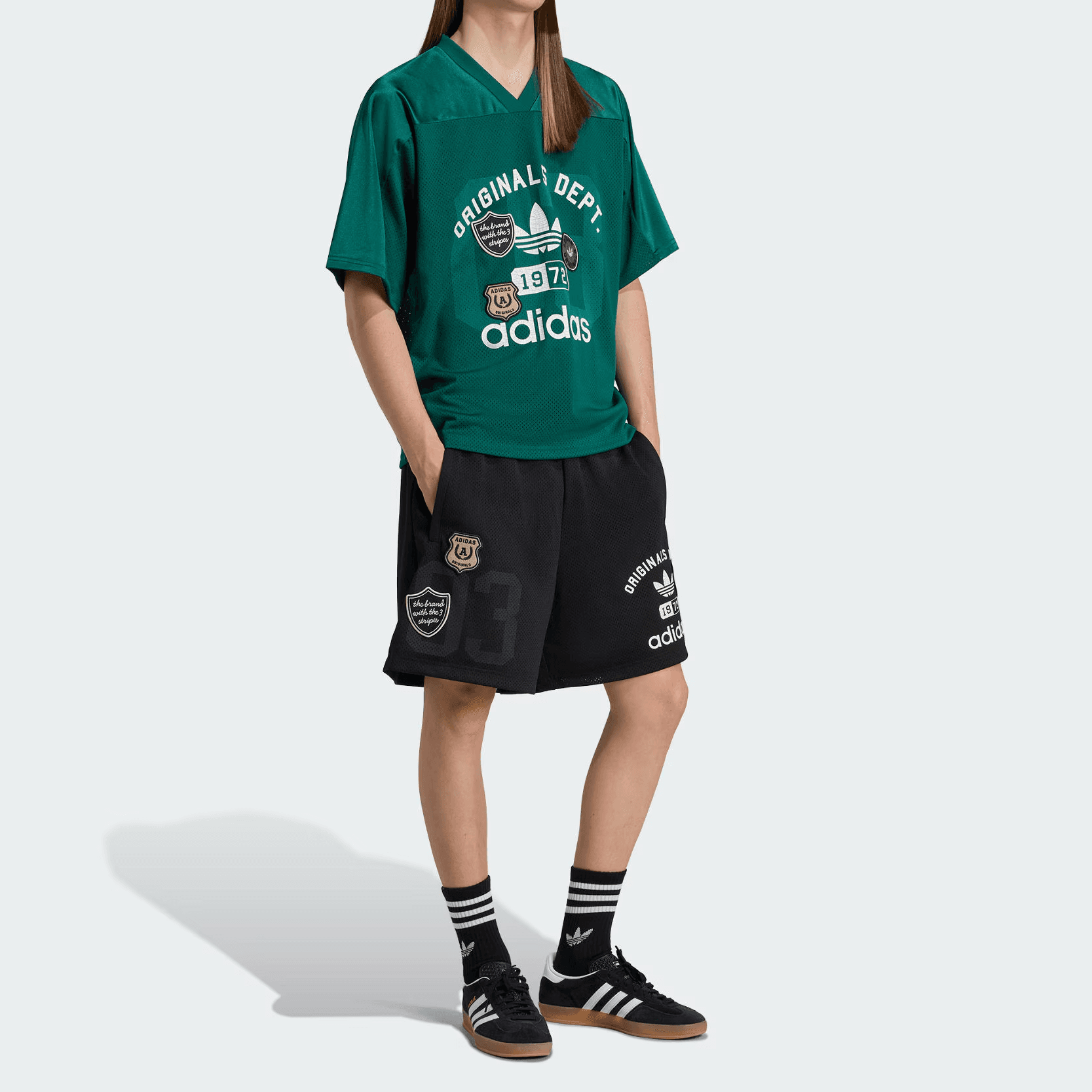 Тренировочные штаны adidas originals OG Graphic DEPT. MESH - изображение 2