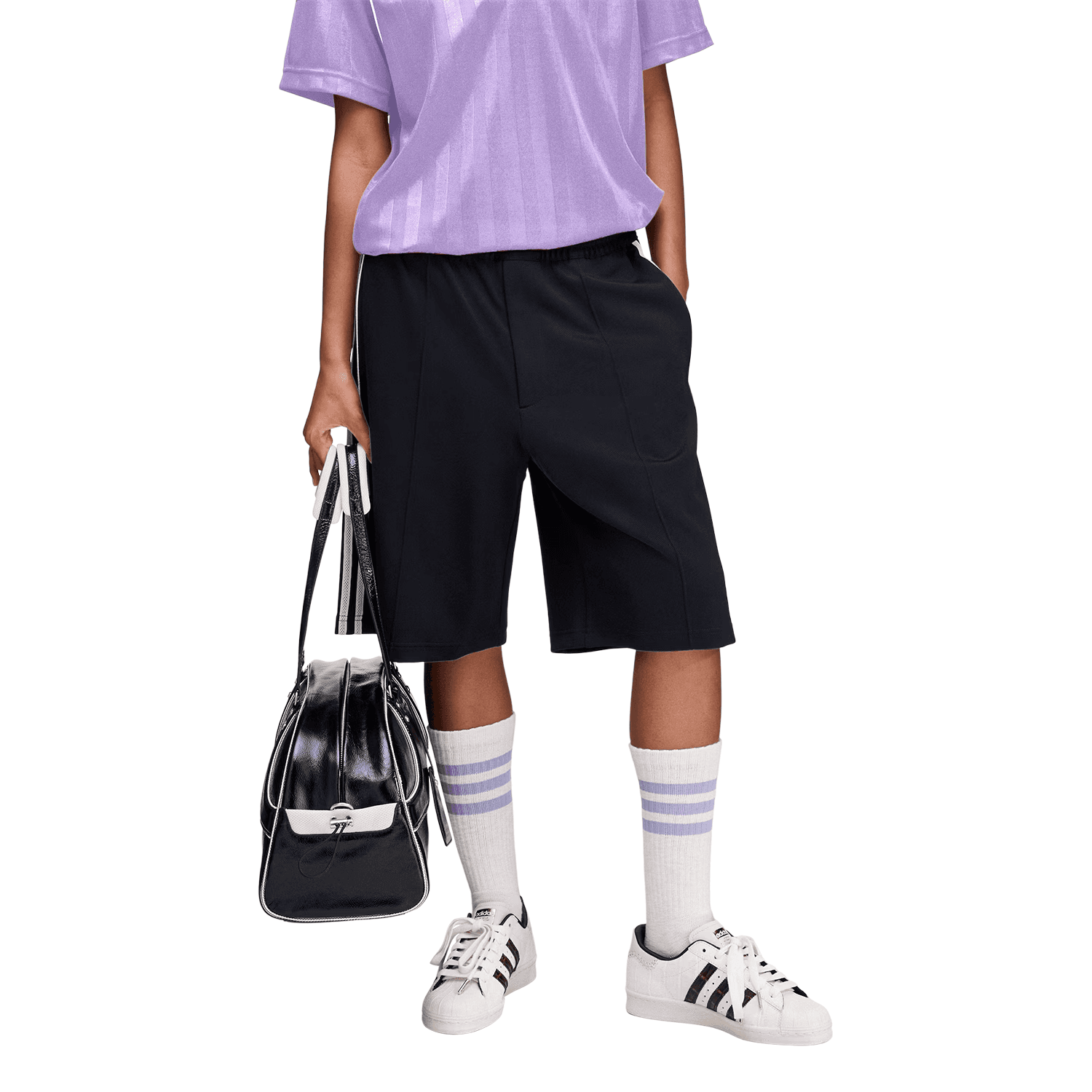 Тренировочные штаны adidas originals WALES BONNER FW25 TWILL SHORT - изображение 5