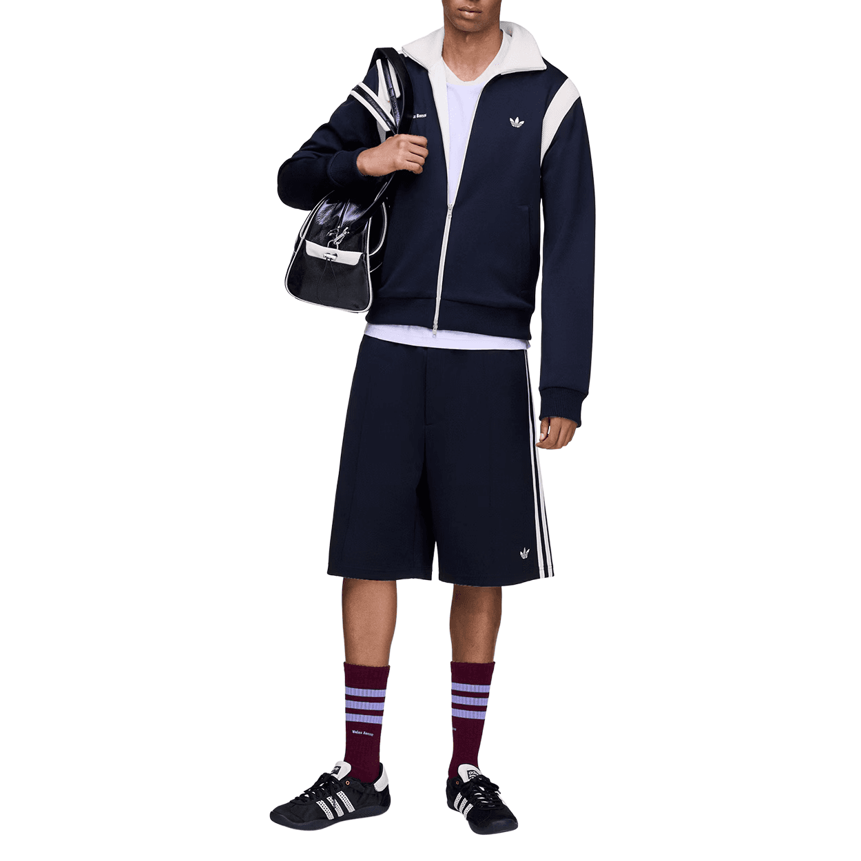 Тренировочные штаны adidas originals WALES BONNER FW25 TWILL SHORT - изображение 4