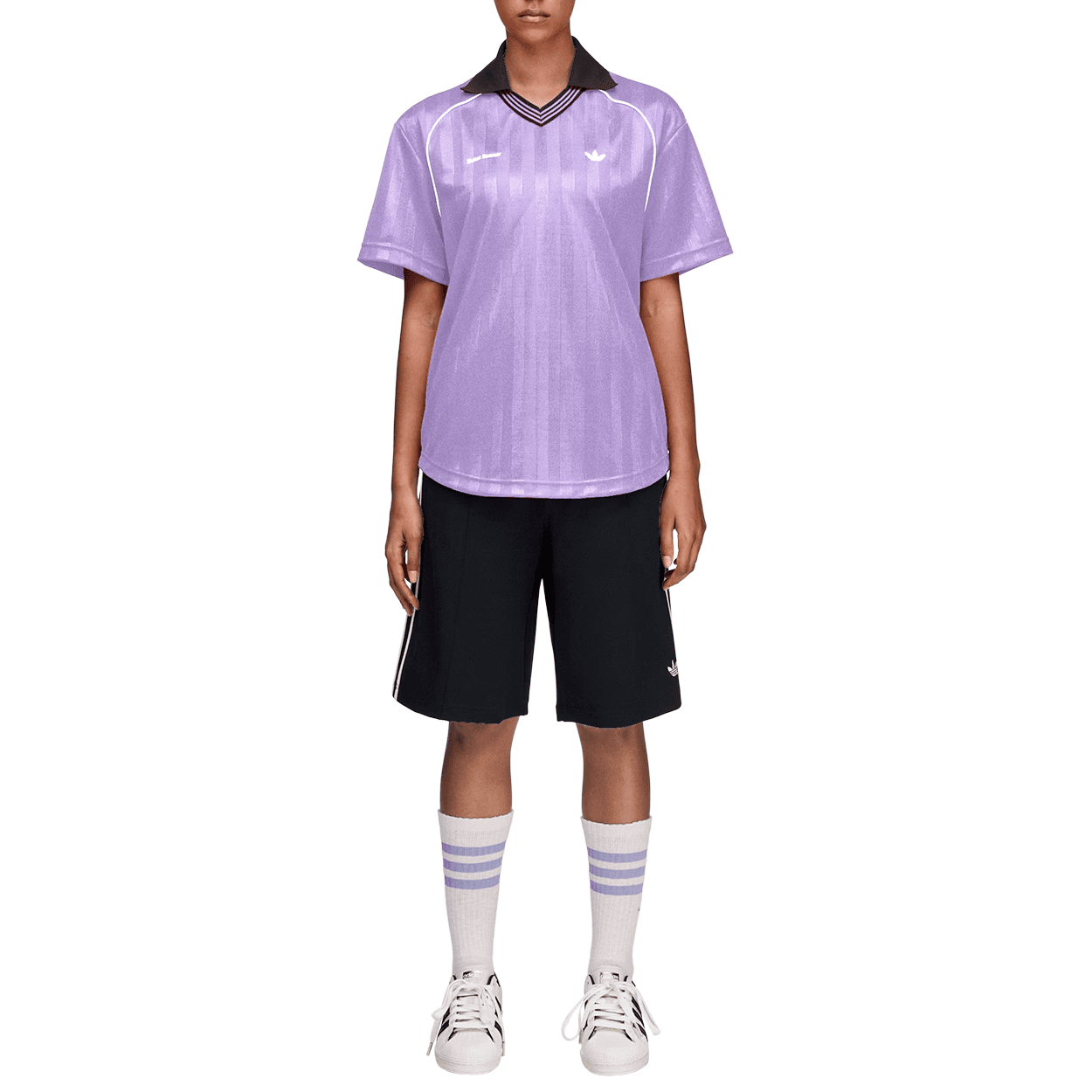 Тренировочные штаны adidas originals WALES BONNER FW25 TWILL SHORT - изображение 3