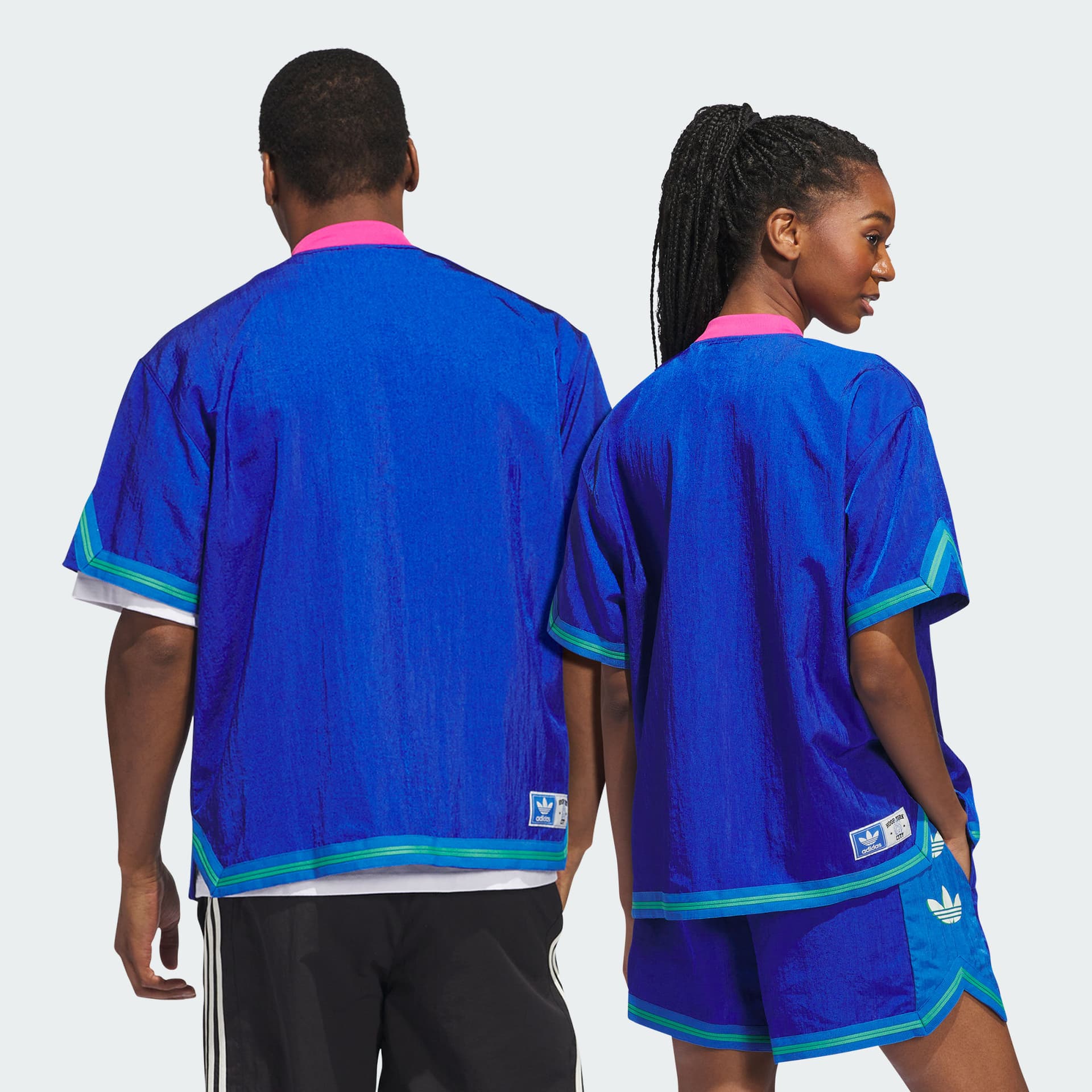 adidas originals HOOP YORK CITY WARM-UP TOP logo - изображение 6