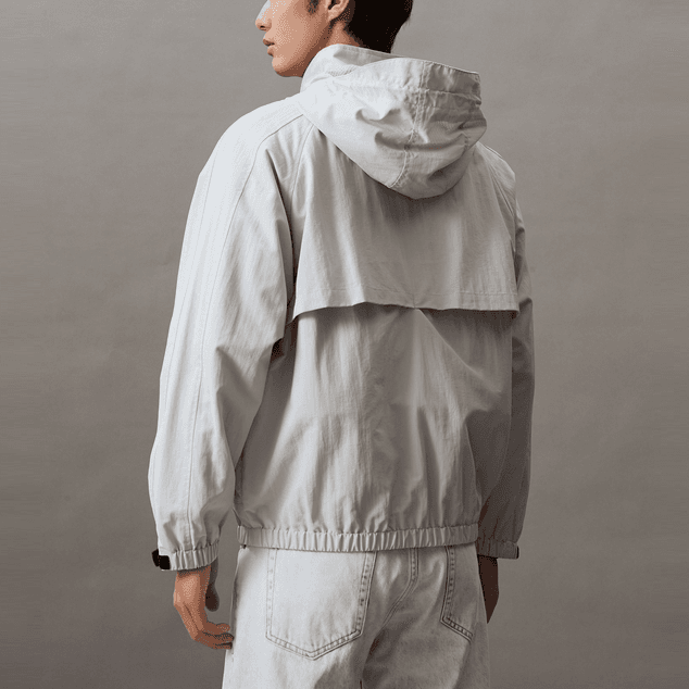 Куртка Calvin Klein Jeans Hooded Jacket Galaxy Grey - изображение 3