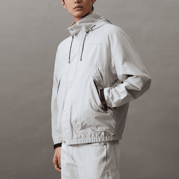 Куртка Calvin Klein Jeans Hooded Jacket Galaxy Grey - изображение 4