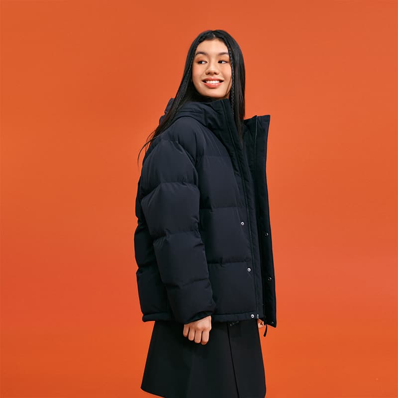 Зимняя куртка Skechers Heat Source Collection Пуховик Унисекс Угольный Черный - изображение 7