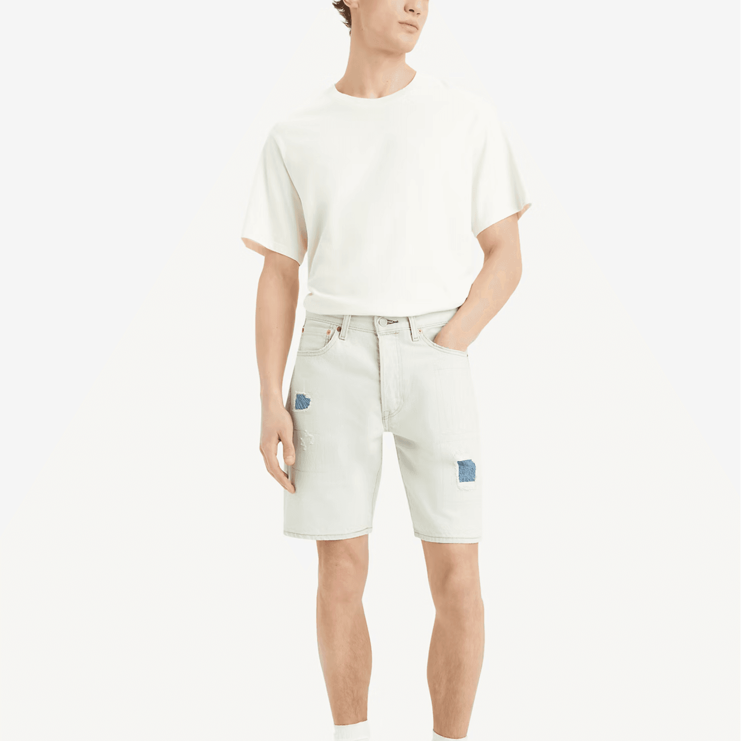 Джинсовые шорты levis 512 - изображение 2